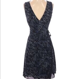 Ann Taylor petites sleeveless dot duster wrap 2P
